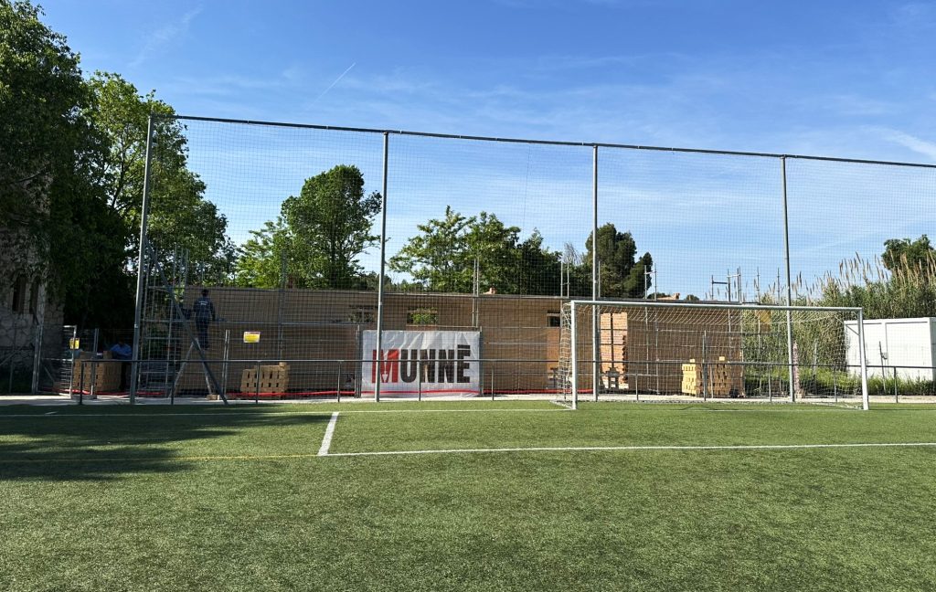 Edificació dels nous vestidors del camp de futbol de Sant Pau d’Ordal
